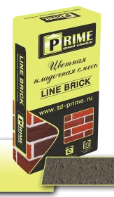 Цветная кладочная смесь Prime "Line Brick"«Wasser», Серая 25 кг